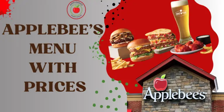 APPLEBEE'S MENU WITH PRICES